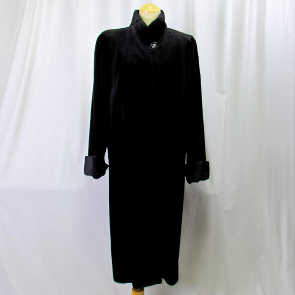 毛皮/ミンク/シェアードミンク/ファー/ロングコート/リアルファー サガ