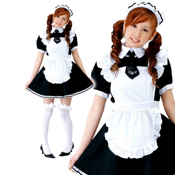 コスプレ メイド プリティー 衣装 制服 コスチューム パーティー