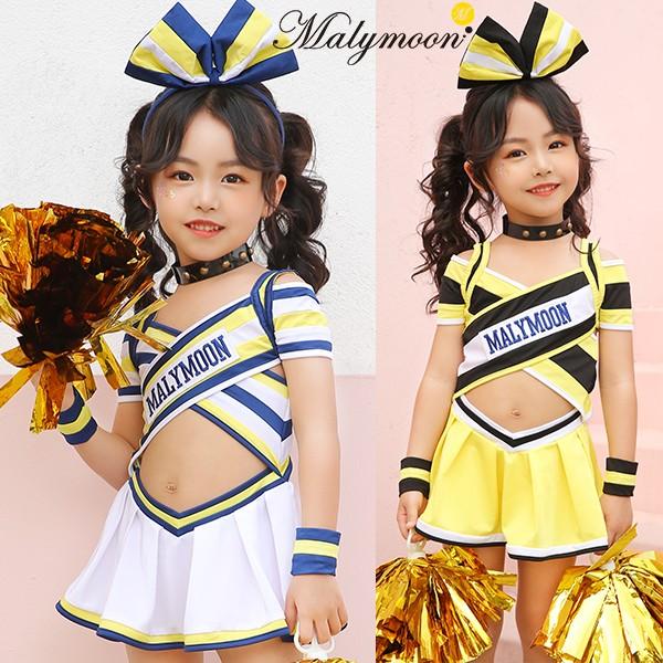 ハロウィン 衣装 子供 キッズ チアガール チア チアリーダー コスプレ 
