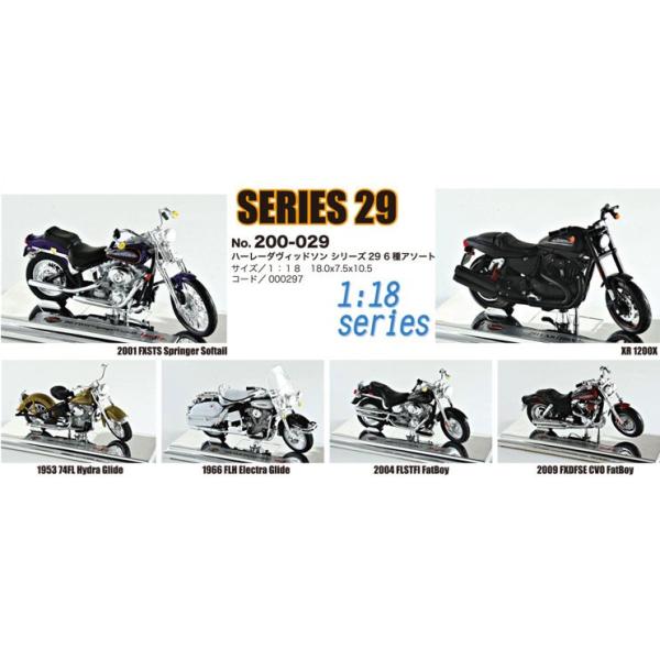 バイク ミニカー Maisto ハーレーダビッドソン HARLEY DAVIDSON 29 