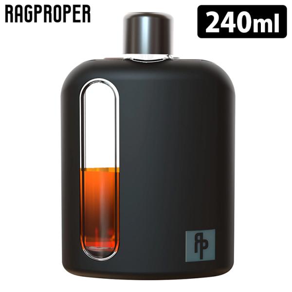 RAGPROPER モダンガラスフラスク シリコンカバータイプ ダブルショット