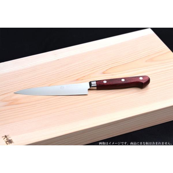 ペティナイフ 粉末ハイス鋼 口金付 130mm 高村刃物製作所 両利き用