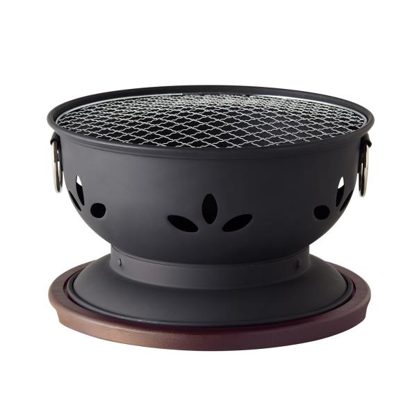 販売元： 株式会社十全商会製品寸法： 26φ×H14.5cm製品重量： 3kg材質： 外コンロ：アルミ　内コンロ：鋳鉄　敷台：天然木製造国： 日本製製造元： 池永鉄工JAN： 4931209188014マット感のある黒色仕上げ。耐熱仕様。水...