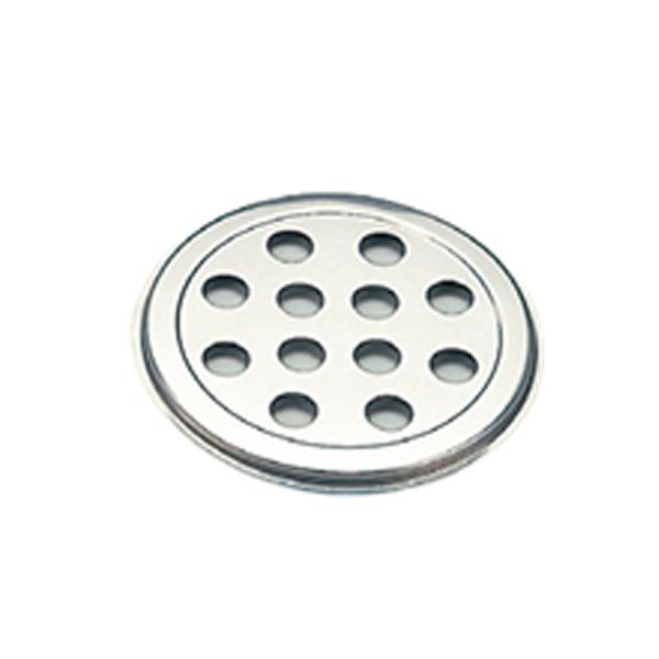 サイズ(mm)：  φ158×H7素材：  ステンレス販売元：  株式会社キンカJAN：  4943344001172しちりん・コンロ用の丸型ステン火皿です。ステンレス製なので土目皿と比べると軽量で、割れにくいです。