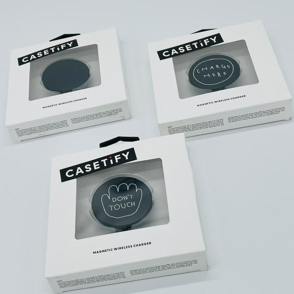 KYNE x CASETiFY 充電器 ケースティファイ キネ iPhone CASETiFYxEVA】NERV Logo MagSafe 対応ミラーケース（黒