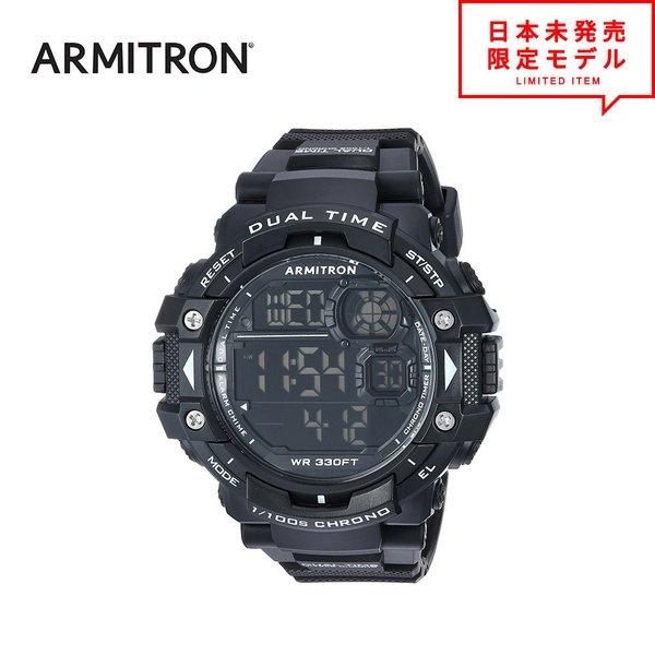 最安値挑戦中！ ARMITRON アーミトロン メンズ 腕時計 リストウォッチ 40/8309BLK ブラック 海外限定 時計 当店1年保証