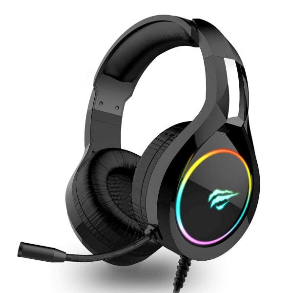 有線ヘッドセット コンパクトスピーカー付き ゲーミングヘッドセット ヘッドセット 3.5mmコネクタ マイク内臓