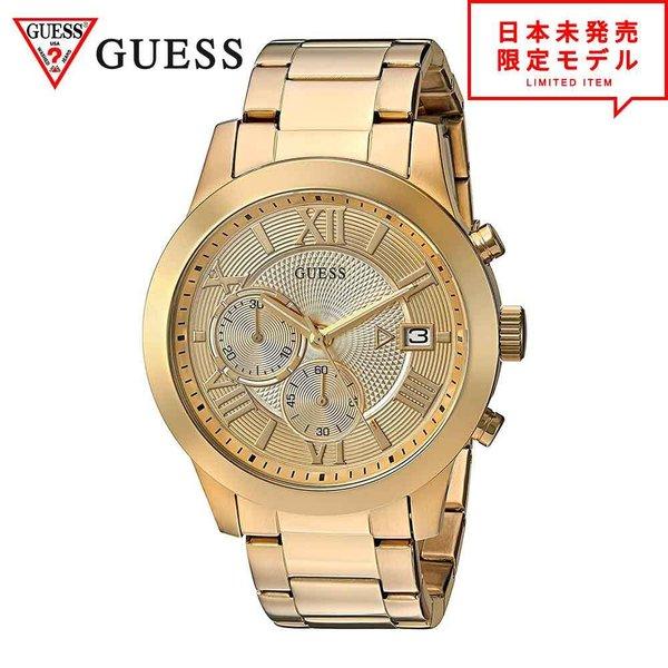 GUESS（ゲス） メンズ 腕時計 リストウォッチ U0668G4 ゴールド 海外 