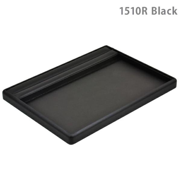 ジュエリートレイ リング付き接客トレイ 300×220×20 レザー調 黒