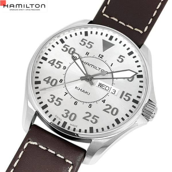 HAMILTON（ハミルトン） 腕時計 H64611555 カーキ アビエーション 