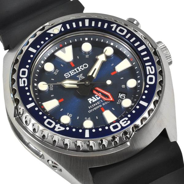 SEIKO セイコー 腕時計 SUN065P1 プロスペックス キネティック GMT 