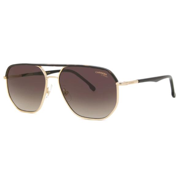 カレラ サングラス 304/S 06J/HA 59 メンズ パイロット ブラウン UV 3 59mm レンズ幅 %100 本物
