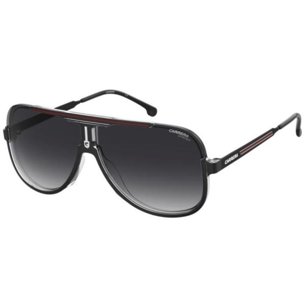カレラ サングラス 1059/S OIT/9O 64 男性用 ティアドロップ Black On Clear 64mm レンズ幅 正規品