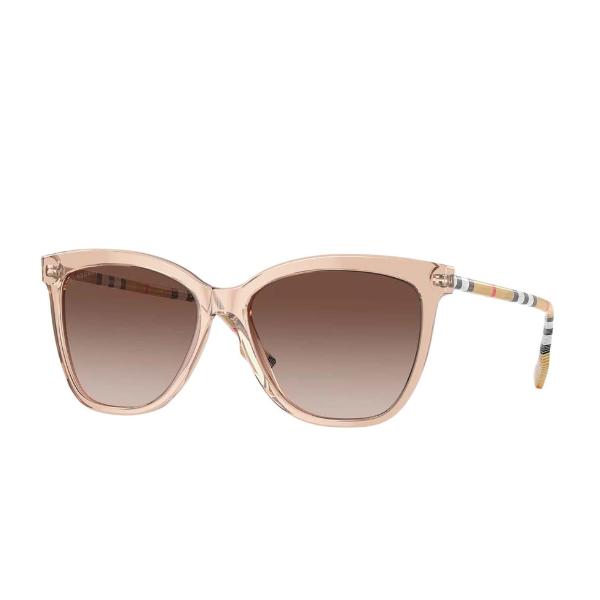 バーバリー サングラス BE4308 CLARE 400613 56 レディース スクエア ブラウン UV 3 56mm レンズ幅 %100 本物