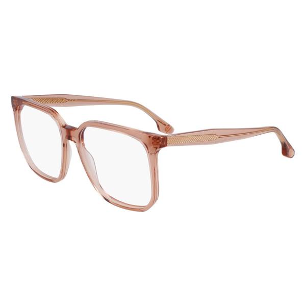 ヴィクトリア ベッカム 眼鏡 VB2673 651 54 女性用 スクエア Transparent Antique Rose Pink 54mm レンズ幅 正規品