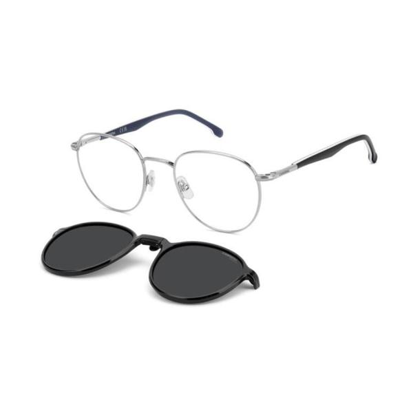 カレラ 眼鏡 CA 368/C with Clip-On 85K/M9 51 男性用 オバール Ruthenium Silver 51mm レンズ幅 正規品