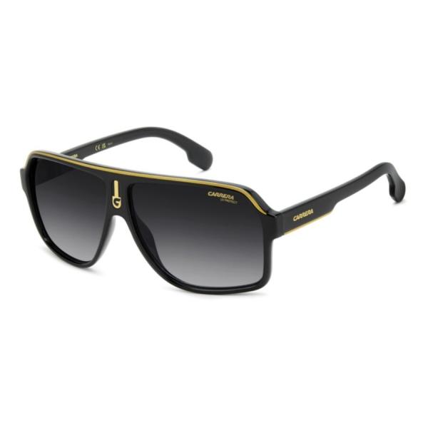カレラ サングラス 1001/S 2M2/9O 62 男性用 ティアドロップ Black Yellow Laminate 62mm レンズ幅 正規品