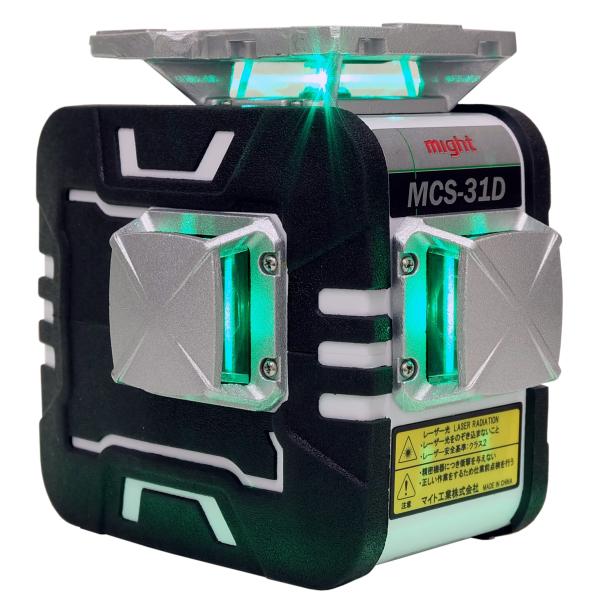 マイト工業 ダイレクトグリーンレーザー墨出し器 MCS-31D 1光源 360