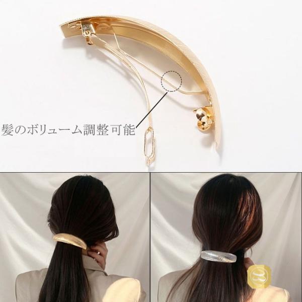   女性に人気なへアバレッタ 髪飾り