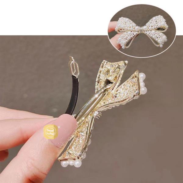   女性に人気なへアバレッタ 髪飾り