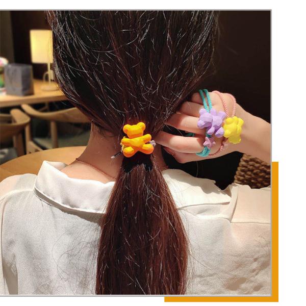 子供に人気なヘアアクセサリー ヘアゴム