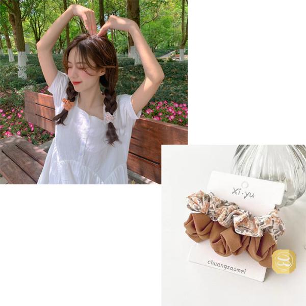 大人に人気なヘアアクセサリーシュシュヘアゴム