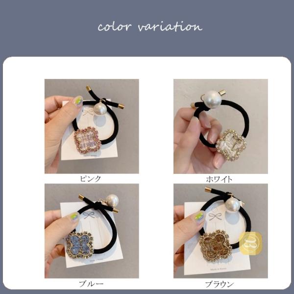 女性に人気なヘアアクセサリーヘアゴム