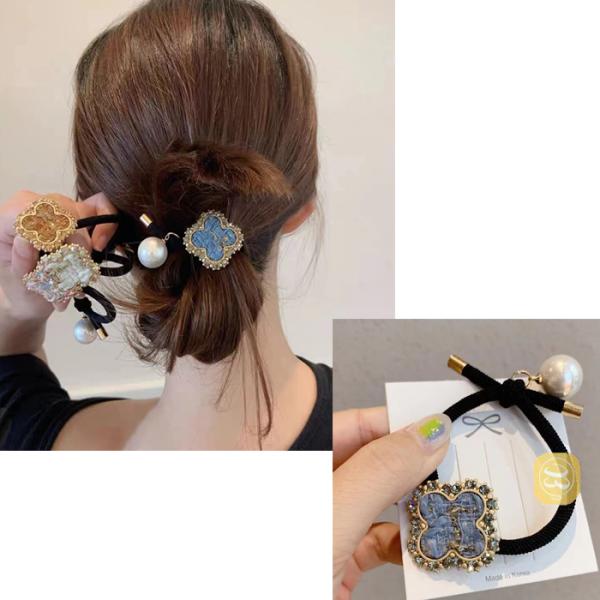 女性に人気なヘアアクセサリーヘアゴム