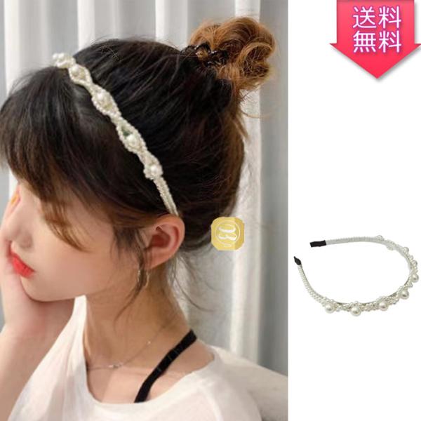超話題新作 カチューシャ アクセサリー ヘアアクセサリー ジュエリー ヘアアレンジ 星モチーフ ストーン パール キラキラ ゴージャス 上品 女子力 パーティ 発表会 ゴールド ファッション ママ 魅力的 イベント お出かけ fac43 真珠ボールドヘアバンド パール 太め カチューシャ 韓国 ブラック