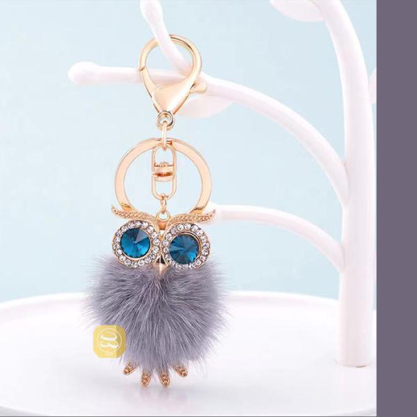 女性に人気なバッグチャームフクロウ バッグチャーム