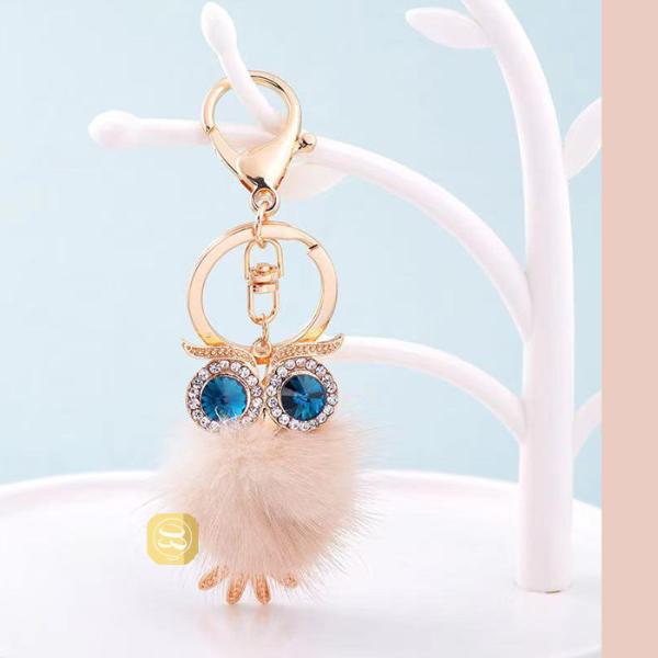 女性に人気なバッグチャームフクロウ バッグチャーム