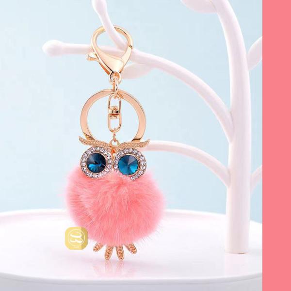 女性に人気なバッグチャームフクロウ バッグチャーム