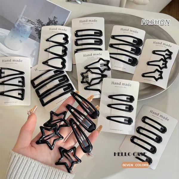 [Release date: August 9, 2024]◆商品説明◆◎このヘアピンセットは、シンプルでありながらも個性を引き立てるデザインが魅力です。星やハートの形をしたピンは、日常のヘアスタイルに遊び心を加えてくれます。黒色の基調はど...