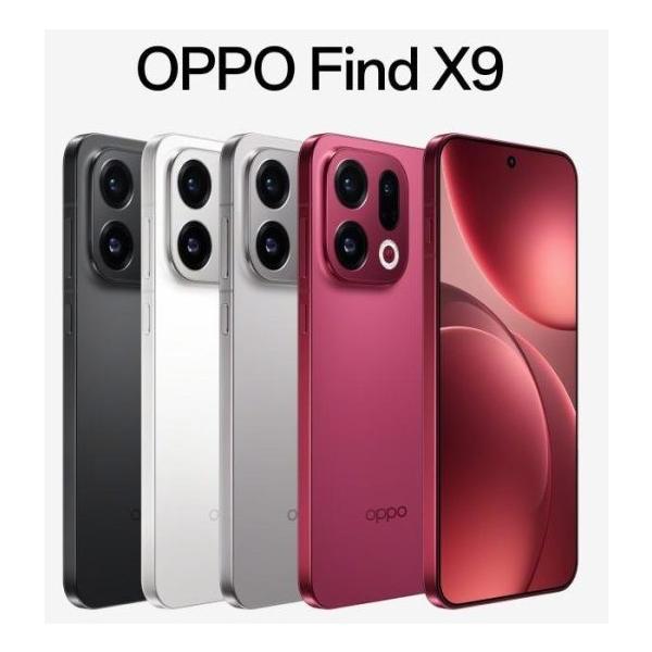 OPPO Find X9 12GB 512B 黒色 日本語＋グーグルプレイ対応 5G 6.59