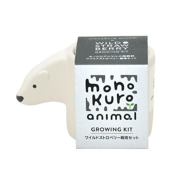 ワイルドストロベリーは「幸せを運ぶ」と呼ばれているバラ科イチゴ属の多年草。四季なりのイチゴで暖かい室内で管理すれば、冬にも花を咲かせ実をつけます。暑さ寒さに強く、とても育てやすいハーブです。手のひらサイズの陶器製アニマルポットでハーブを育て...