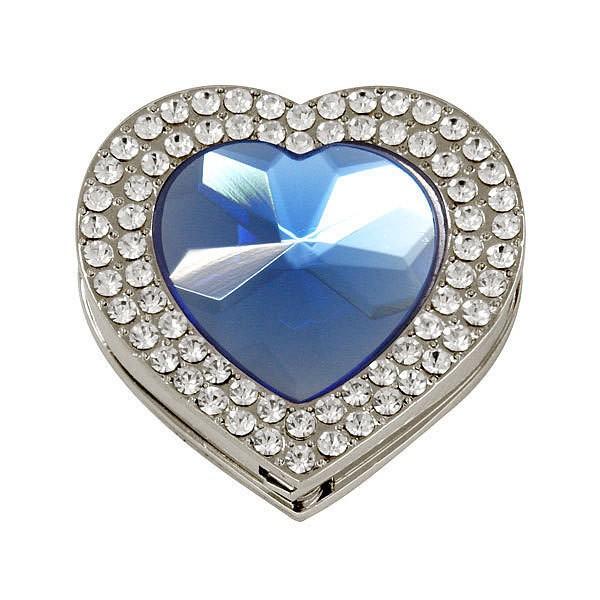 バッグハンガー クリスタルハート ブルー フックイン Www Lagence Sausheim Fr