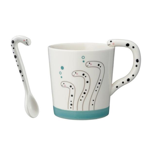 CHIN ANAGO PARTY チンアナゴマグ＆スプーンセット チンアナゴ