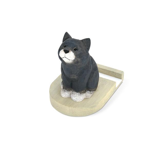 スマホと眼鏡をしっかり支える、やさしい表情の木彫りアニマルたち。背中でスマホを支えつつ、メガネやサングラスも収納してくれる1人2役な動物たち。就寝前の枕元やお仕事のデスクまわり、お料理中のキッチンなど様々なシーンで大活躍。木彫りのナチュラル...