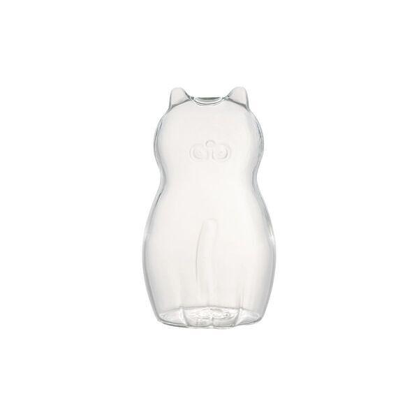 一輪挿しとして花を飾るのはもちろん、アロマディフューザーや、そのまま飾ってオブジェとしても。生活に馴染むシンプルなデザインの花瓶です。背面には尻尾もデザイン★サイズ : 約 58 × 56 × h104 mm重量 : 約 56 g材質 : ...