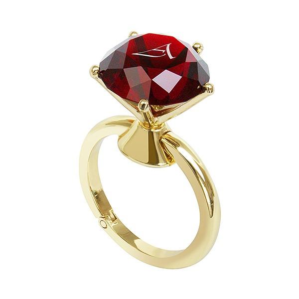 名入れ バッグハンガー ダイヤモンドリング レッド 名前入り 名入り プレゼント Prettyfunnyballoons Com