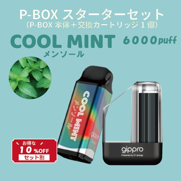 P-BOXスターターセット[メンソール味]