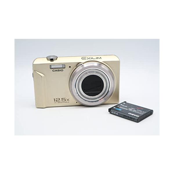 CASIO EXILIM デジタルカメラ 1,600万画素 ゴールド EX-ZS170GD