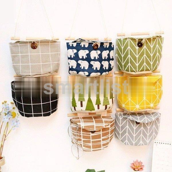 収納バッグ 壁掛け 小物入れ インテリア 雑貨 収納 整理 ぶら下げ 壁収納 Diy デザイン豊富 模様替え 便利 可愛い おしゃれ プレゼント ギフ Zhuang32shi343 Smartlist 通販 Yahoo ショッピング