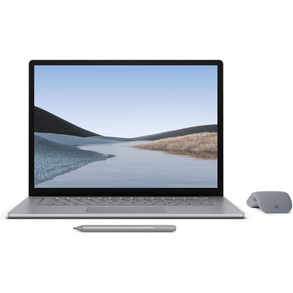 Surface 3点セット Surface Laptop 3 VGZ-00018 15インチ AMD Ryzen 5 8GB 256GB プラチナ + Surface アークマウス グレー + Surface ペン プラチナ RPJ-00002