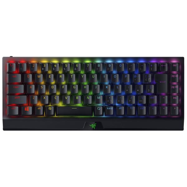 Razer BlackWidow V3 Mini HyperSpeed ワイヤレスゲーミングキーボード 日本語配列 グリーン軸 65%レイアウト RZ03-03891700-R3J1