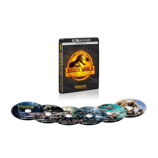 ジュラシック・ワールド 6ムービー 4K Ultra HD コレクション ブルーレイ 6枚組 4K ULTRA HD Blu-ray
