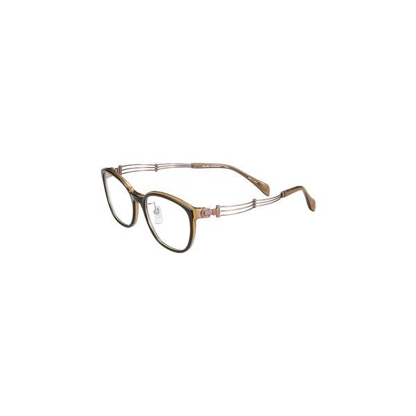 メガネ 眼鏡 めがねフレーム Line Art ラインアート シャルマンレディースメガネフレーム トリオコレクション XL1685-BR ブラウン