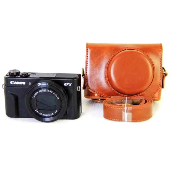 Canon PowerShot g7x mark2 ケース g7 x mark ii カメラケース カバー カメラーカバー バック カメラバック キャノン   G7XM2 G7XMii 合成革ケース