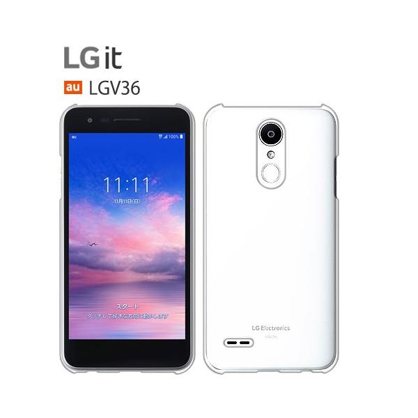 LG it LGV36 ケース スマホ カバー スマホケース 携帯 ハードケース 耐衝撃 lgit lgv36スマホケース クリア