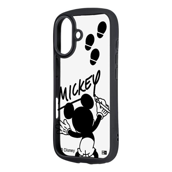 iPhone17 ケース ハイブリッド ディズニー 衝撃吸収 バンパー ミッキー